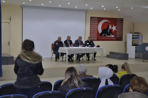 2024/2025 Eğitim-Öğretim Yılı 2.dönem Okul Güvenliği Toplantısı Kaymakamımız Sayın Ali Ekber ATEŞ başkanlığında yapıldı.